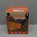 Outdoor Heaters for Patio, 1500W Outdoor Space Heater with 3S PTC Fast Heating, 3-Mode Electric Patio Heater for Greenhouse, Garage, Deck & Patio, Overheat Protection Yellow