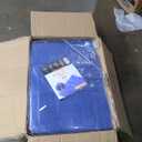 Better Blue Poly Tarp 50' x 100' - Multipurpose Protective Cover - Lightweight, Durable, Waterproof, Weather Proof - 5 Mil Thick Polyethylene - by Xpose Safety