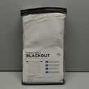 100% Blackout Shield Full Blackout Curtains for Bedroom 96 inch Length 2 Panels Set, Clip Rings/Rod Pocket Faux Linen Black Out Curtains for Living Room, Thermal Insulated, 50Wx96L, Cream