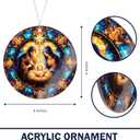 2 x Nativity Ornaments for Christmas Tree, Christmas Ornaments 2025, Religious Nativity Scene Decoration, Christian Christmas Ornaments, Elegant Holy Family Ornament, Faith-Inspired Holiday Keepsake (Nelxi-209)