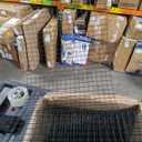 Hardware Cloth, 24" x50' & 1"x1" Mesh Size, Galvanized Steel Vinyl Coated 16 Gauge Welded Wire w/A Cutting Plier & A Pair of Fabric Gloves, for Garden Fencing & Pet Enclosures, Black
