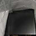 Meangood Jewelry Box Wood for Women, 6-Layer Large Organizer Box with Mirror & 5 Drawers for Rings, Earrings, Necklaces, Vintage Style, Black