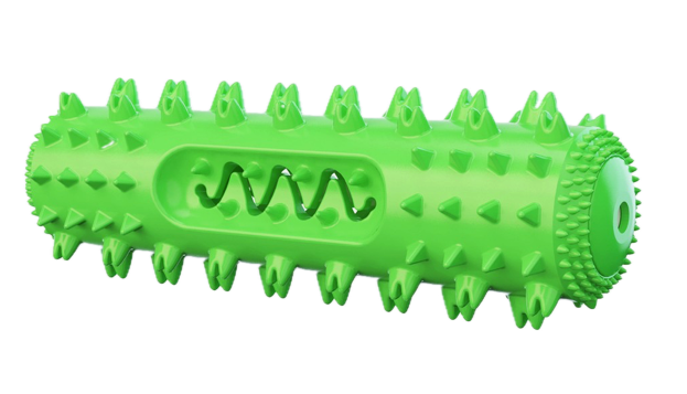 Dog Chew Toys Interactive Fun Teeth Cleaning Soft TPR Dog Toothbrush Dog Squeaky