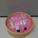 Glitter Dumpling Squishy Toy Dumpling Stress Ball with Steamer Case, Stress Relief Fidget Toy for Adults, Cute Squeeze Desk Toy Portable Toy Gift Idea (Pink)