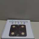 Scale for Body Weight and Fat Percentage, RunSTAR Digital Accurate Bathroom Smart Scale with Large Display, FSA&HSA Eligible 13 Body Composition Analyzer Sync App, Black Gold