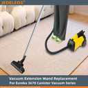 Metal Extension Wand Hose Replacement for Eureka 3670M Canister Vacuum Models 3670M 3670 3680 3670G 3670H 3672 3673 3674 3682 Series (15.8inch, Pack of 2)