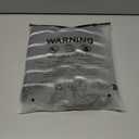 SOLY HUX Women's Sleeveless Striped Sweater Vest V Neck Tie Bow Crochet Knit Tank Tops Casual Loose Cardigan (Black, S)