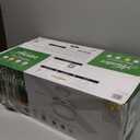 Hunter 44 inch Indoor Ceiling Fan with LED Light and Remote Control - White Modern Ceiling Fan, Low Profile Mount, 4 Blades, For Bedroom, Living Room, or Kitchen, Quiet - Dempsey 59244, Fresh White