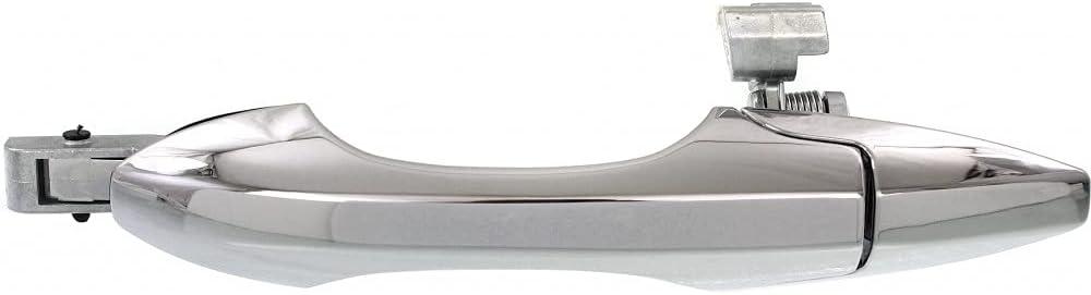Door Handle for Acura MDX 2007-2013 Driver Side | Exterior | Rear | Chrome | Trim: All Submodels