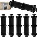 6 Pack B-4288-9 Replacement Spindle for Classic and Contura Series Dispensers Compatible with use with Bo-Brick Multi-roll Toilet Tissue dispensers B-4288 B-2888 B-4388 75525 (Black)