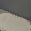 Womens Solid Color Round Neck Knitted T-Shirt Half Sleeve Summer Blouse For Women (Small)