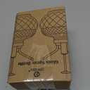 OFFIDIX Vintage Glass Spray Bottle, 300ML Plant Mister with Plastic Top Pump, Garden Sprayer, Cleaning (Brown)