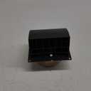 4 Inch Dryer Vent Cover Outside, HG Power Metal Exterior Vent Cover with Removable Screen & Cushioned Non-Return Flap, Air Wall Vent for House, Range Hood, AC, Opening Diameter: 3.81" Black