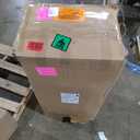 Amazon Basics Sturdy Foldable Plastic Chair, Portable, 350-Pound Capacity, White, 6-Pack