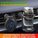 CYDZSW Phone Holder and Cup Holder 2 in 1, 360Adjustable Vent Magnetic Cell Phone Holders Mount and Cupholder for Car and Truck
