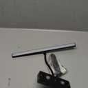 Picture Light, 15.35inch Wireless Picture Lights for Wall Rechargeable, 5400mAh Battery Wall Light with Remote, 3 Color Art Lighting for Paintings with Timer and Dimmable for Display, Gallery (Black)