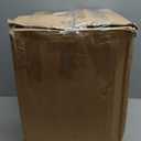 CAROLMADE Set of 2 Round Ottoman with Storage, Upholstered Vanity Stool Support 330lbs Multifunctional Coffee Table Ottoman Boucle Foot Rest Stool or Living Room Bedroom Dorm (White)