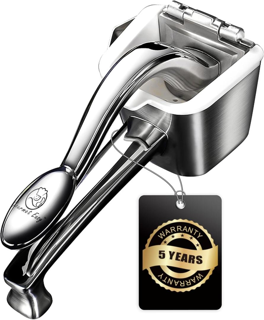 Stainless Steel Lemon Squeezer, Heavy-Duty Orange Juicer, Durable Hand Press Citrus Juicer, Portable Lime Squeezer, Rust-Free, Easy to Clean, Ideal for Kitchen & Bar