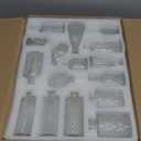 BIGIVACA Glass Bud Vases Set of 30 - Small Clear Flower Vase in Bulk for Wedding Centerpieces, Home Table Decor, Party Decorations