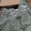12 Pack Cheesecloth Table Runner, Runner Gauze Boho Wedding Decor Romantic Table Runner for Wedding Birthday Party(35" x 118") (Sage Green)