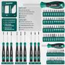 GRENPRO Screwdriver Set Precision 90pcs, S2 Alloy Steel Small Screwdriver Set, Torx Screwdriver Sets with Sturdy Tool Box, Includes Slotted Phillips Torx Tool Kit