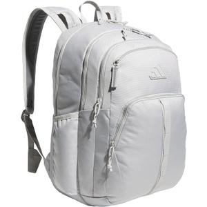 adidas Prime Backpack for Work, Travel Bag for Women and Men with Padded Compartment for Laptop, Grey Two/Grey Four, One Size
