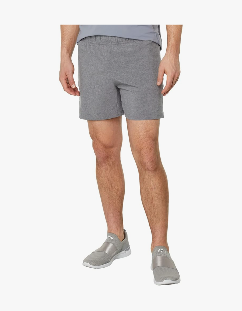 PUMA Seasons Lightweight 5" Woven Shorts Black Heather XL 5