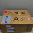 Ohniyou Ceiling Fans with Lights, 52'' Low Profile Ceiling Fan with Light and Remote/APP Control, Modern Flush Mount Ceiling Fan for Indoor Bedroom Living Room, Dimmable, Qiuet DC Motor, Black