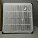 Return Air Filter Grille 20x20,Air Return Vent Cover Grill for 20"W x 20"H Duct Opening,Steel HVAC Vent Covers for Wall and Ceiling,Holds 1" Thick AC Filter, For 20''w20''h-duct Opening
