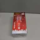 Fireworks Bubble Machine with Lights and 2 DIY Stickers,Christmas Sound Effects,Rainbow Bubbles,Christmas Toys Stocking Stuffers Gifts for Kids & Adults