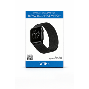 Apple Watch 38/40 MM Black Mesh Band