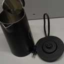 1.5L Electric Kettle Stainless Steel, Double Wall Cool Touch,Fast Boil,5 Temperature Control, LED Display, Auto Shut-Off, BPA-Free,Keep Warm Function, Ideal for Tea & Coffee (Black)