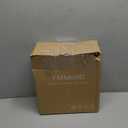 Glass Food Storage Jars Set of 3 with Bamboo Lid Airtight Glass Storage Canister, Square Kitchen Clear Food Storage Container Jar, for Pasta, Coffee, Cookies, Nuts, Cereal, Oats, Flour