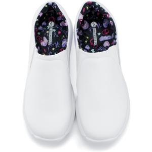 Hawkwell Women's Slip On Lightweight Slip Resistant Comfort Nursing Shoes, Size 9