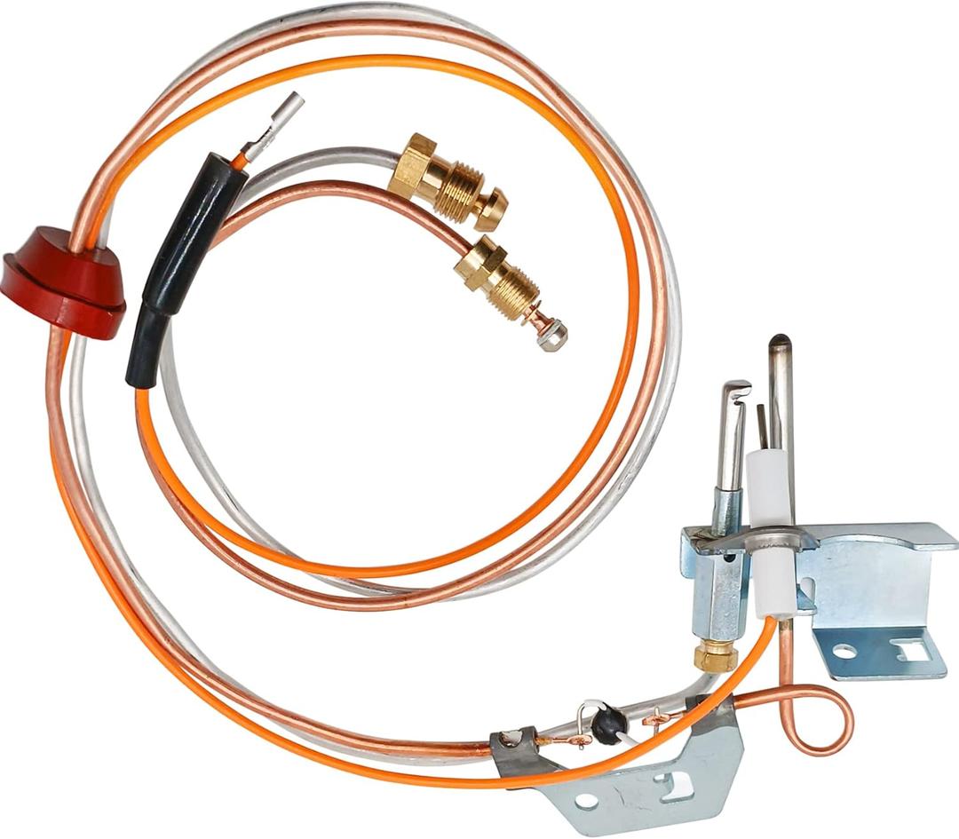 9003542 Pilot Assembly Replacement for Natural Gas Water Heater, Compatible with Reliance, A.O.Smith, Kenmore, State GS and GSX, Replaces 100109295,9003542005,18324-190