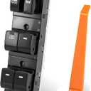 25401-ZJ60A Driver Side Master Power Window Switch Compatible with Nissan Pathfinder 2005-2008 Sentra 2007-2012 Replacement Parts 25401ZN40C 25401ZN40A 25401ZN40B 25401JA00A 25401-ZE80A