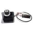 Grill Igniter Kit 1819-51 Compatible with Weber Compatible with Genesis Compatible with Silver A Spirit E210 E310 Gas Grill 2009-2012 Side-Mounted Control 91360 Igniter