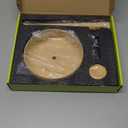 simpletome Paper Towel Holder Countertop Keep It Rolled Up Weighted Base (Beech)