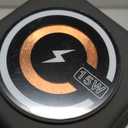 Foldable 3 in 1 Wireless Charging Station, Travel Charger for Samsung Multi Devices, 15W Fast Wireless Charger Stand Pad for Samsung Galaxy S25 Ultra S24 S23 Ultra Watch 7/6/5/4/3/Buds+ Pixel 9 8 Pro