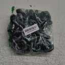 Zcaukya 6FT Halloween Plastic Chains-Costume Accessories, Fake Black Chain Links for Decor Haunted House, Prisoner Theme, Scary Party Horror Props