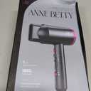 ANNE BETTY Ionic Hair Dryer with Diffuser, Powerful 1800W Blow Dryer for Women & Men, Fast-Drying Hair Dryer with Nozzle for Home, Salon, Travel
