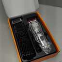 oneisall Dog Clippers for Grooming for Thick Heavy Coats/Low Noise Rechargeable Cordless Pet Shaver with Stainless Steel Blade/Waterproof Dog Shaver for Dogs Pets and Animals (Sliver)