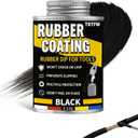 Liquid Rubber, Black Peelable Liquid Rubber Coating, Waterproof, Flexible, Breathable, Suitable for DIY Tool Repair(5.3 Oz)