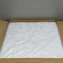 Art3d Decorative Ceiling Tile 2x2 Glue up, Lay in Ceiling Tile 24x24 Pack of 12pcs Spanish Floral in Matt White