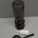 Portable Blender, Small Smoothie & Shake Maker with 6 Blades, USB-C Rechargeable Personal Blender with LED Display, Travel-Friendly Mini Juicer Cup for Home, Office, Gym, Outdoor, 17oz, Black