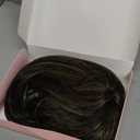 Messy Bun Hair Curly Wavy Messy Remy Human Hair Extensions Chignon for Women Brazilian Human Hair Messy Bun Chignon Extension Fluffy Bun Hair Scrunchies Extension Real Human Hair Buns (Color : P1B-27