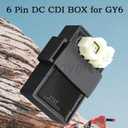 6 Pin DC CDI Box for GY6 150cc 200 cc 250 cc Roketa Taotao Jonway Mopeds Scooters Go Karts