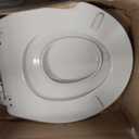 Little2Big Toilet Seat with Built-In Potty Training Seat, Slow Close, Durable Plastic, Made in USA, ROUND, White
