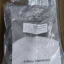 VIVOHOME 2-Pack 6 Step Galvanized Steel Hand Rails for Outdoor Steps  Curved Ends and Safety Balusters Exterior Railing for Porch, Deck, or Indoor Stairs, Complete Installation Kit