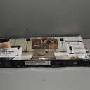 SANUS Speaker Stands Pair for Satellite & Bookshelf Speakers up to 3.5lbs  10 Height Adjustment  Includes L-Shaped Bracket & Keyhole Adapter for Compatibility  Easy DIY Assembly